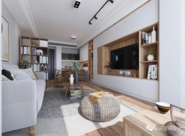 年代裝飾【AGE空間設(shè)計(jì)】極簡(jiǎn)&新中式，品味現(xiàn)代主義的理性生活